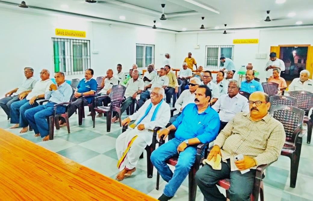 The participant members in the felicitation of Jagadeeswar Goud Garu on 28th April 2025 _1.jpg